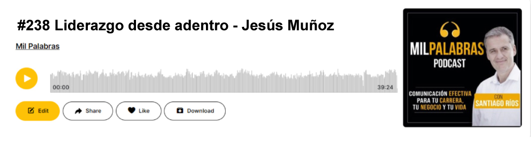 Liderazgo desde adentro - Jesús Muñoz