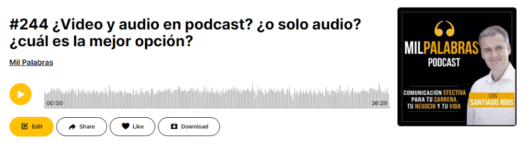  ¿Video y audio en podcast? ¿o solo audio? ¿Cuál es la mejor opción?