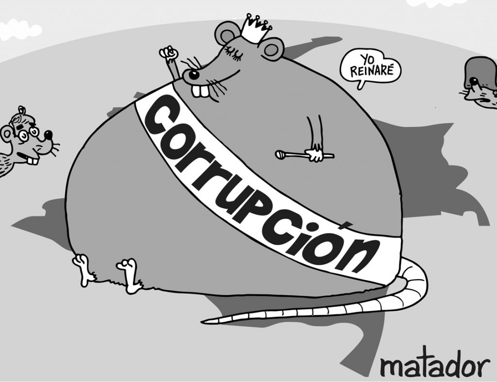 Caricatura de Matador sobre la corrupción en Colombia. Publicada en EL TIEMPO el 20 de marzo de 2017.
