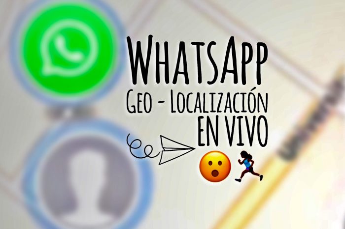 Saldrás en el mapa de WhatsApp