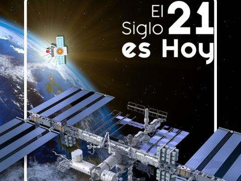 Un satélite argentino se atravesó en el camino de la Estación Espacial Internacional y se hizo notar.