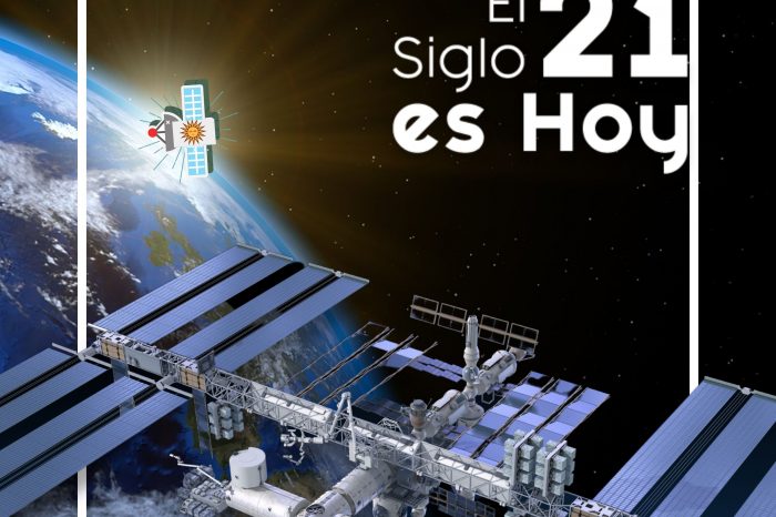 Un satélite argentino se atravesó en el camino de la Estación Espacial Internacional y se hizo notar.