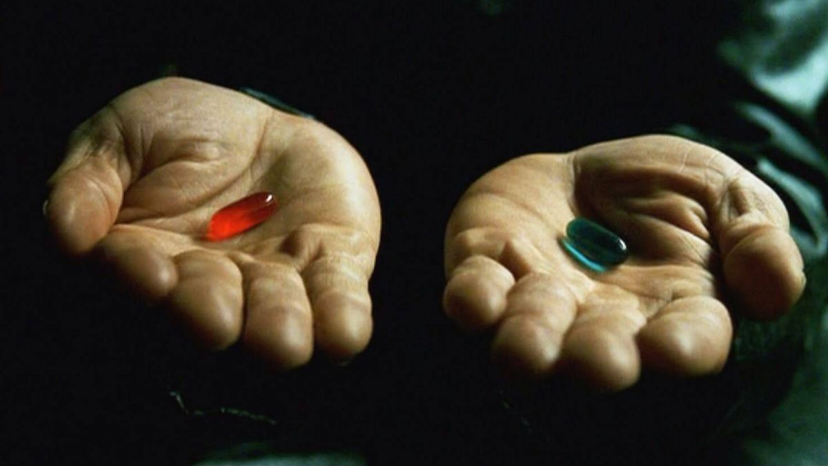Imagen tomada de internet. Película Matrix. 1999.