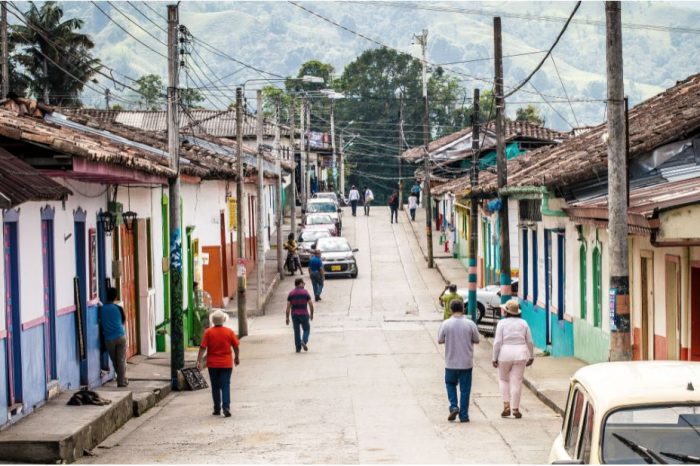 Calle de un barrio