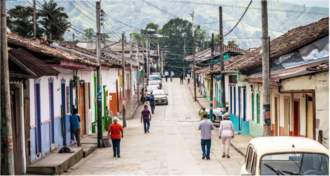 Calle de un barrio