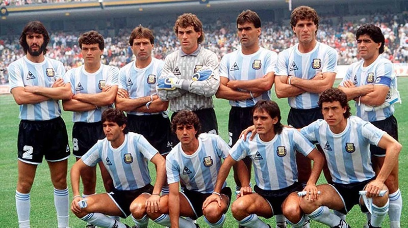 Las 7 camisetas de fútbol más bonitas de la historia - Argentina 1986