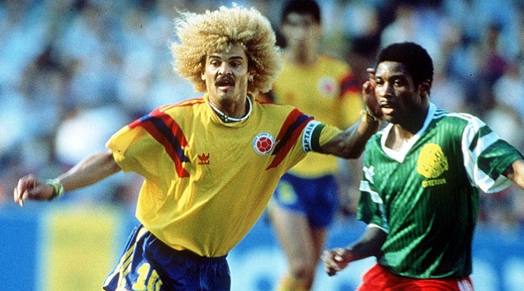 Las camisetas de fútbol más bonitas de la historia - Camiseta de Colombia del Mundial 1990