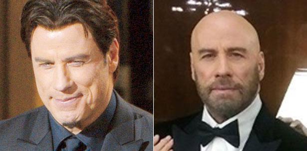 12 famosos que se han sometido a trasplantes capilares - John Travolta