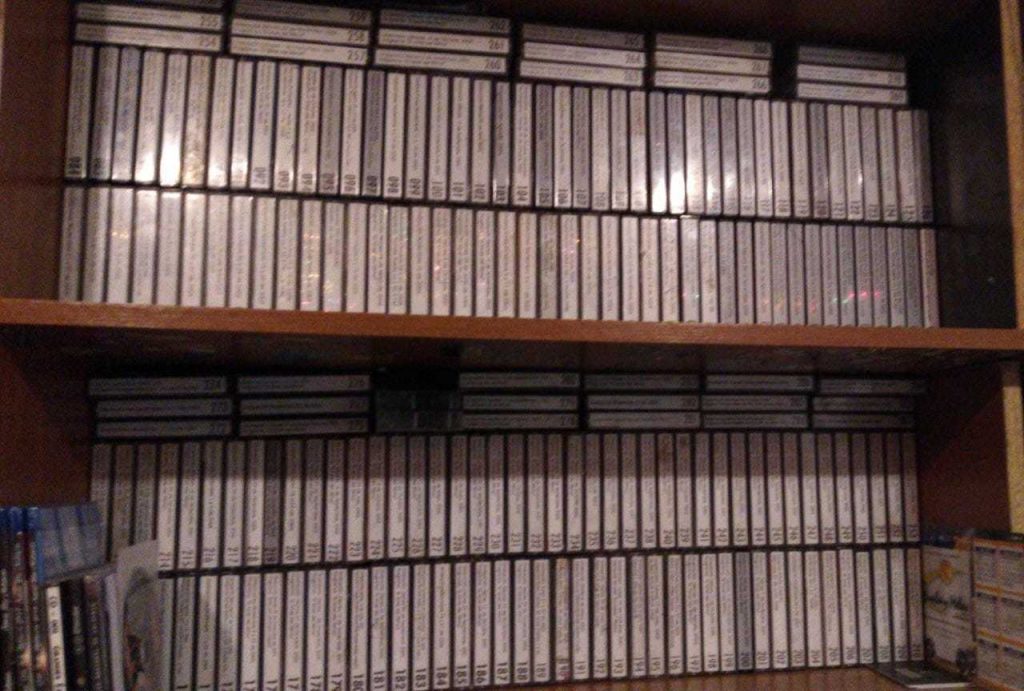 Colección de cassettes de Jhonny Velasquez reyes. 'Mambólogo' Foto: Mambólogo