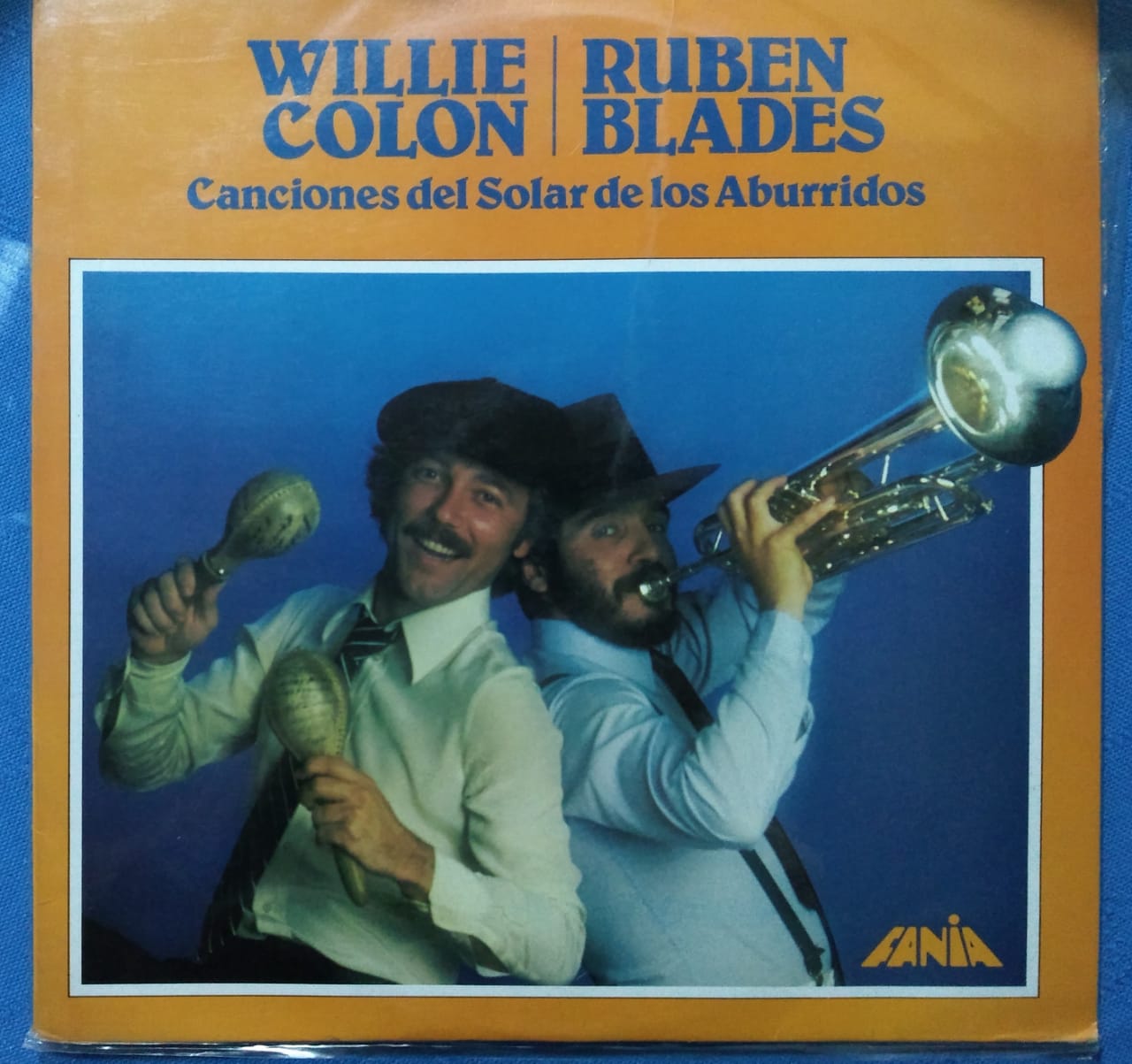Willie Colón y Ruben Blades, Canciones del solar de los aburridos. Foto: John Cerón.
