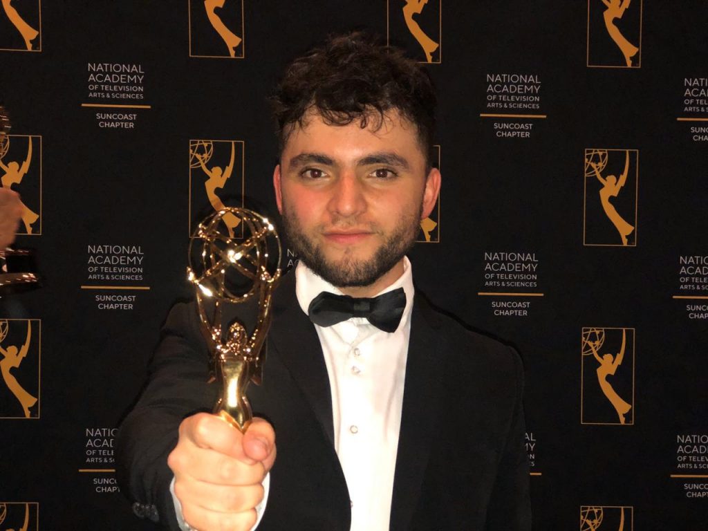 Esteban Vargas ganó uno de los premios Emmy a mejor reportaje noticioso (Foto: Cortesía de Testigo Directo)