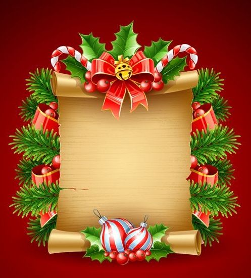 Foto tomada de "5 marcos navideños gratis para descargar", en Pinterest 