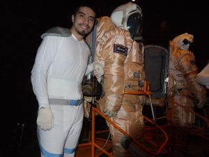 Diego Urbina, miembro de la Misión Mars 500