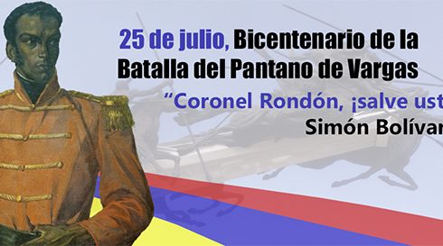 25 de julio, Bicentenario de la Batalla del Pantano de Vargas. Imagen: Color de Colombia