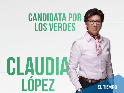 Claudia López - Foto EL TIEMPO