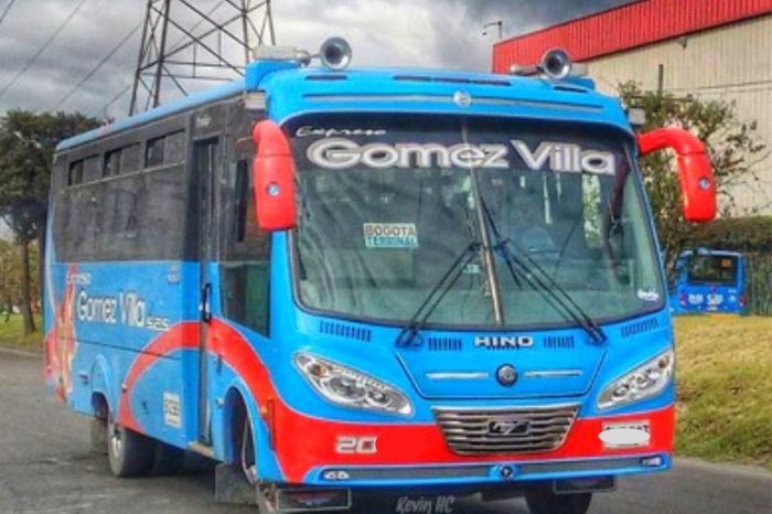 Unattended bags on buses? Not a problem in Colombia (for Expreso Gómez Villa at least)