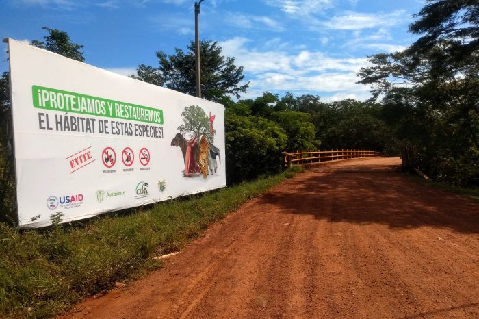 Cop on, Colombia, for biodiversity's sake