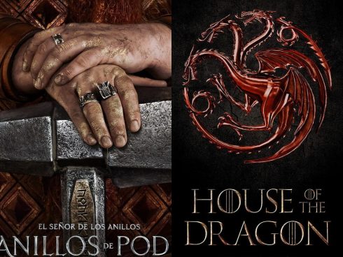 Los Anillos de Poder y House of Dragon - Posters de Amazon Prime y HBO