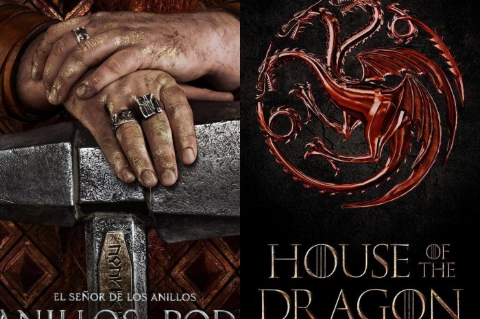 Los Anillos de Poder y House of Dragon - Posters de Amazon Prime y HBO