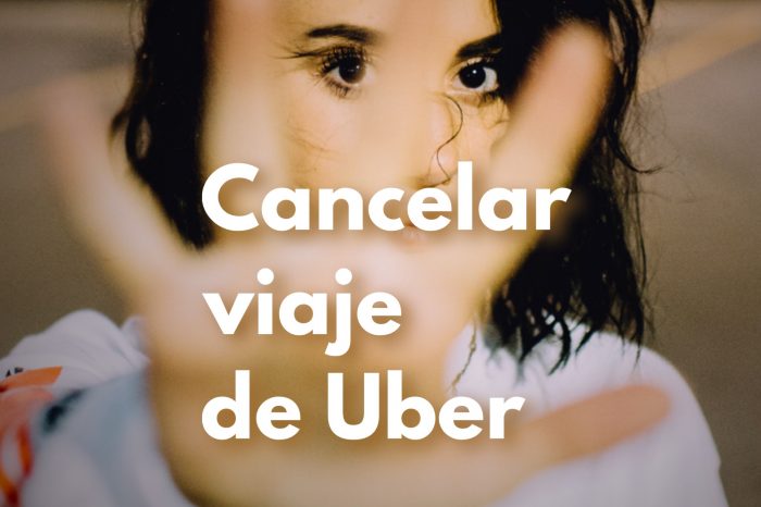 Cancelar un viaje de Uber