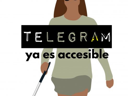 Telegram ya es accesible para personas ciegas