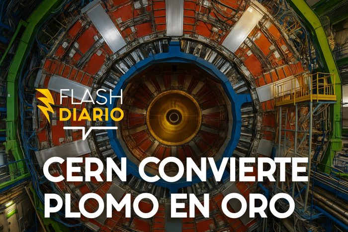 CERN convierte plomo en oro