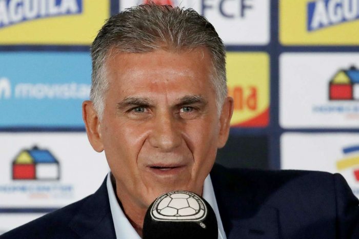 Carlos Queiroz habla en una rueda de prensa. | Foto: Daniel Muñoz