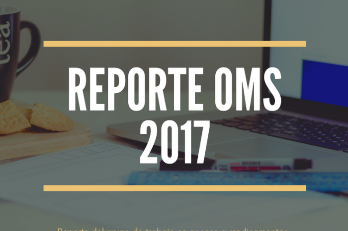 Reporte OMS acceso a medicamentos 2017