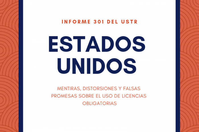 USTR licencias obligatorias USA