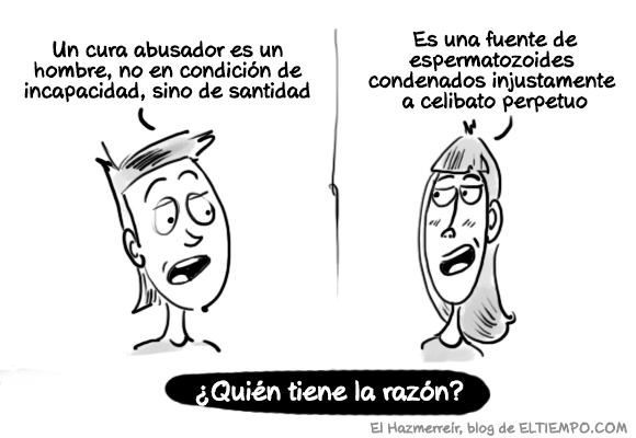 ¿Quién tiene la razón? Imagen de: Hugo Molano.