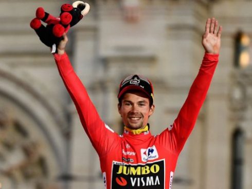 Foto: AFP (2019) – Primož Roglič, vencedor de la edición 74 de la Vuelta a España