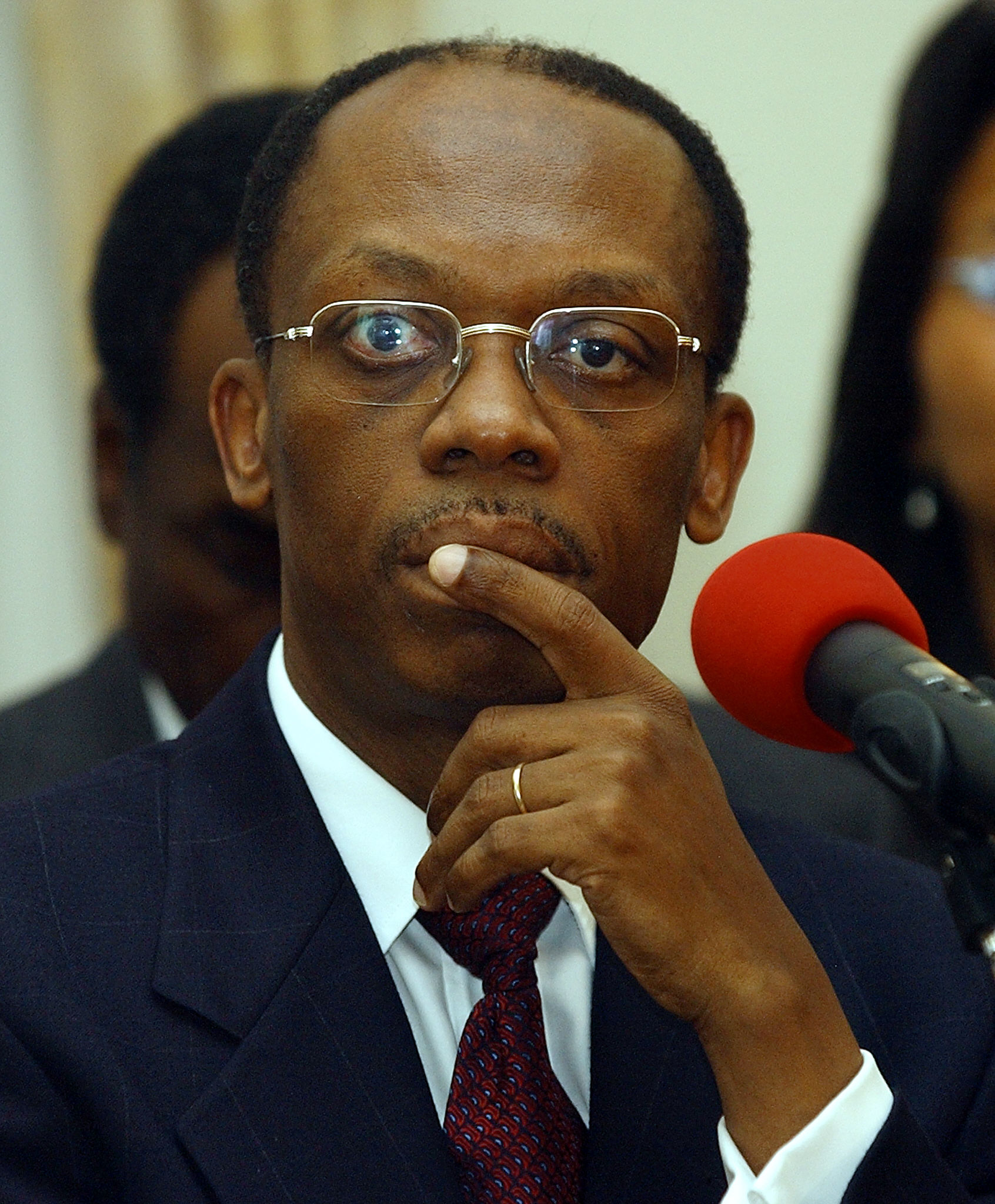 Jean-Bertrand Aristide. Foto: AFP PHOTO/ Roberto Schmidt