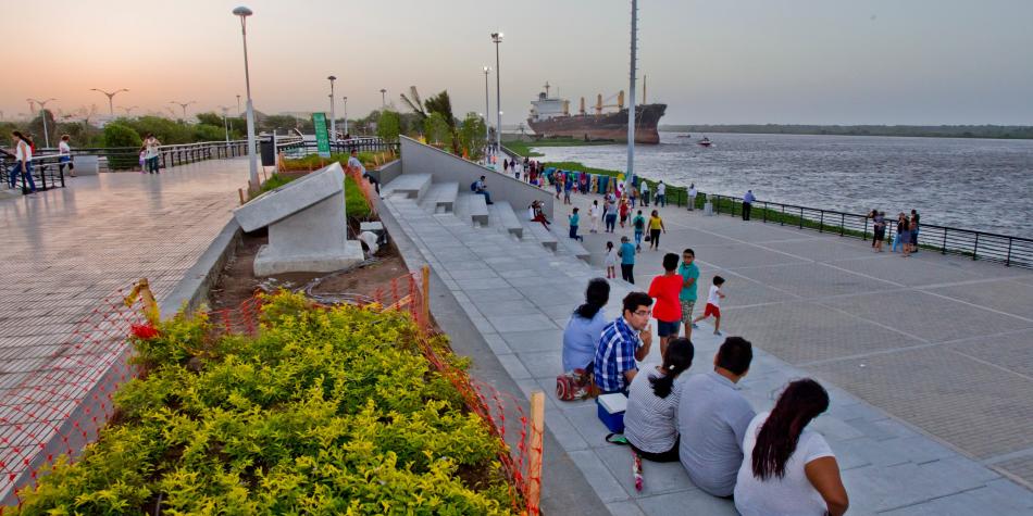 Gran Malecón del Río Barranquilla Foto Vanexa Romero EL TIEMPO