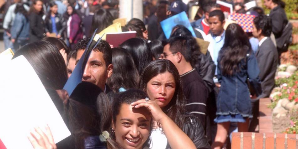 Desempleo juvenil. Foto: Archivo / EL TIEMPO