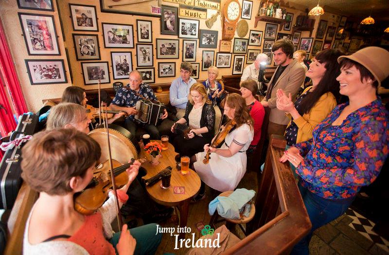 Tourism Ireland Céilí session.