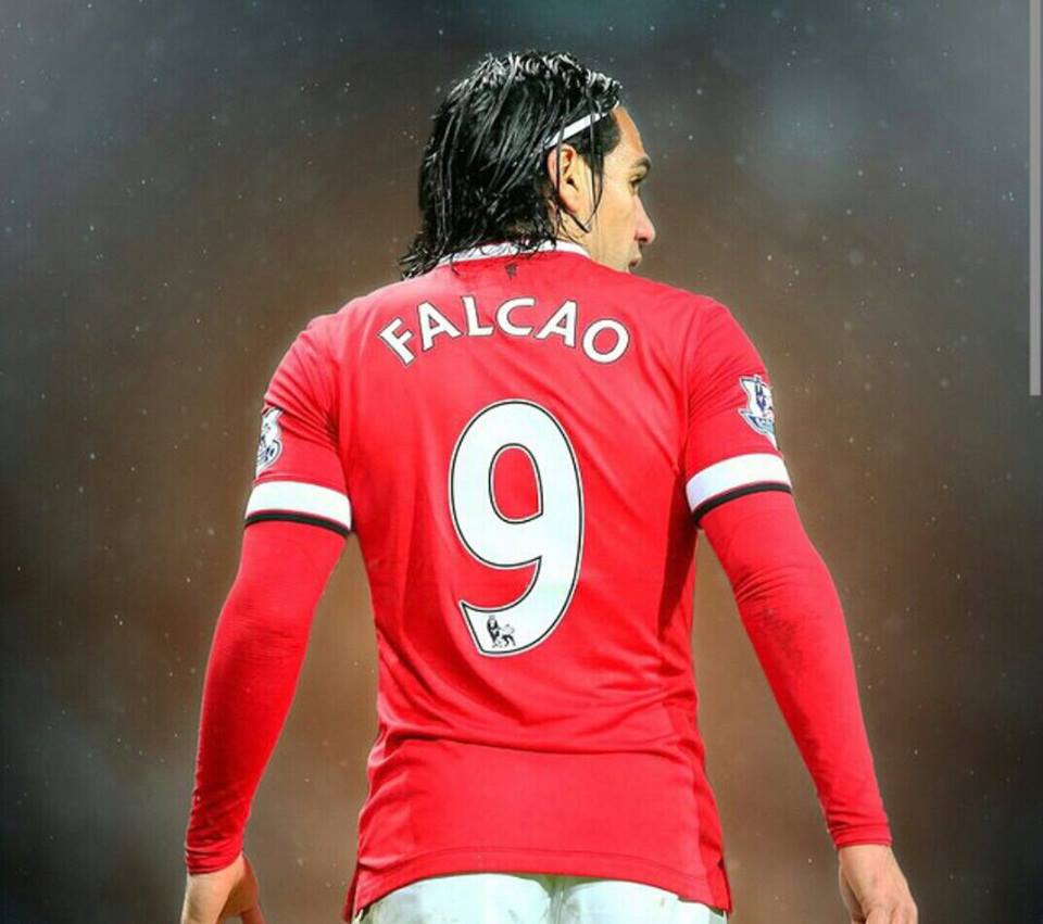 Radamel Falcao: Turning his back on Manchester United.