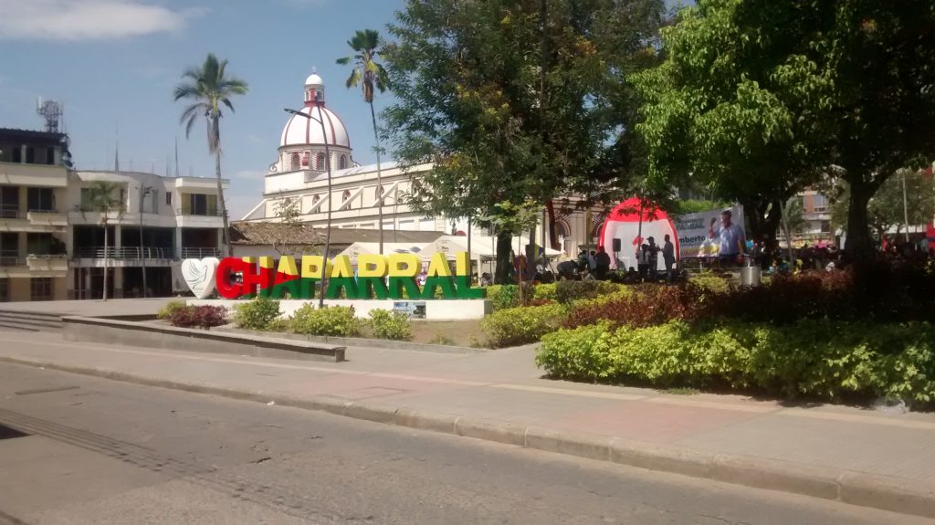 Parque de los Presidentes, Chaparral, Tolima, Colombia. 