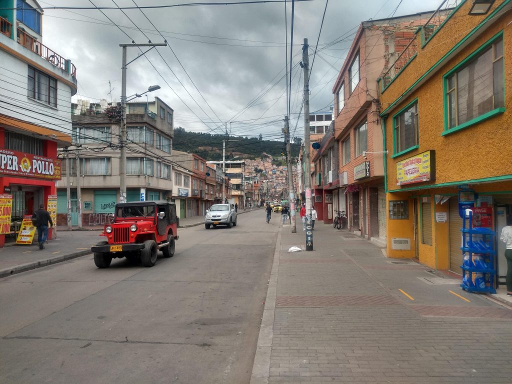 Verbenal, North Bogotá, Colombia during a "strict" coronavirus lockdown.