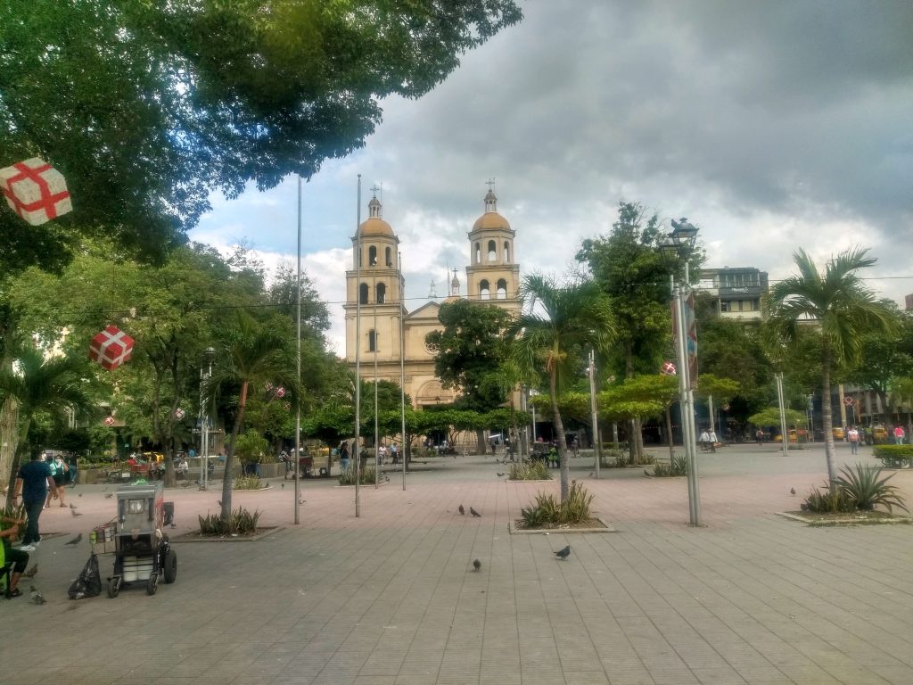 Parque Santander, Cúcuta. 