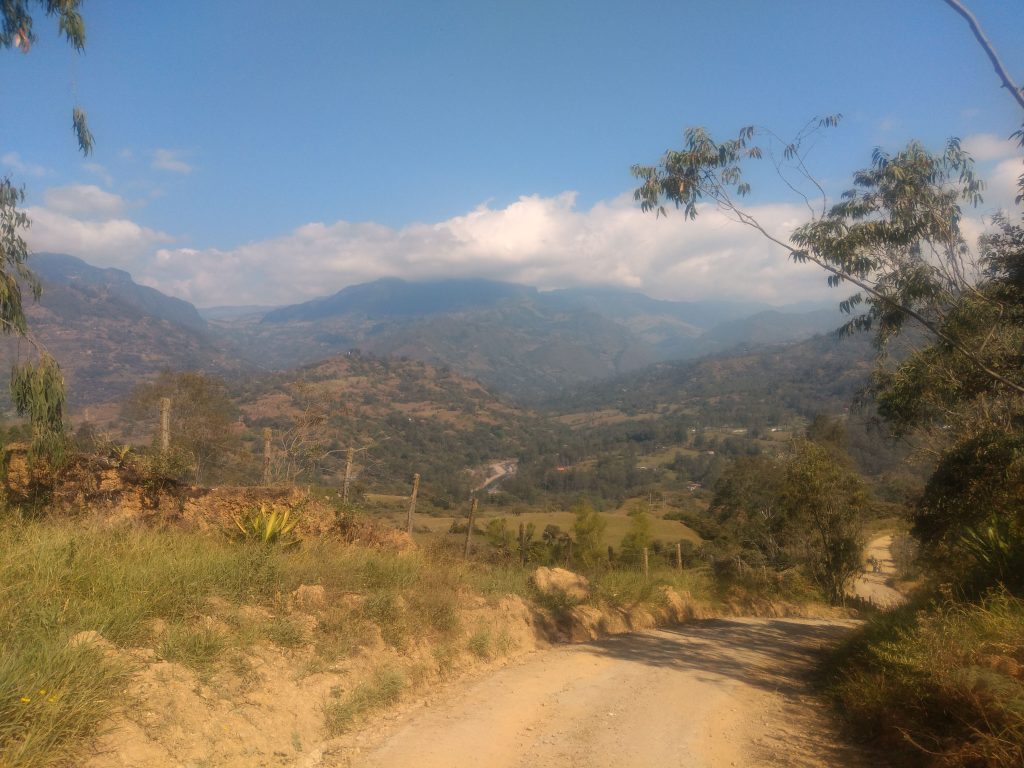 Photo taken on the Gachetá-Junín road in Cundinamarca, Colombia.