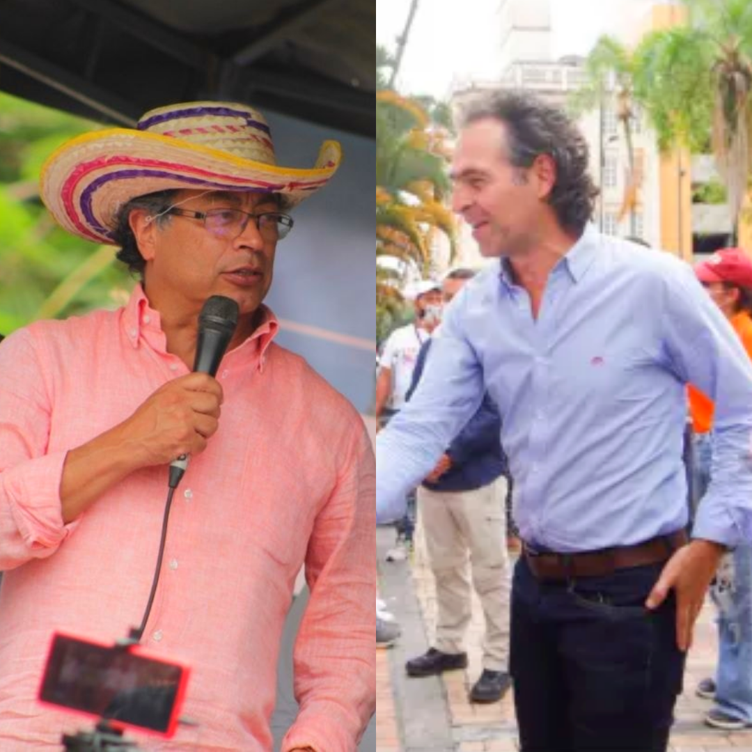 Colombia's likely lads: Gustavo Petro and Federico Gutiérrez look set for a presidential election run-off.