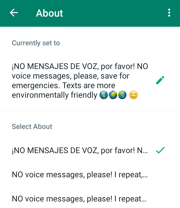 The WhatsApp voice messages of wrath: Let's just put it this way, Wrong Way Corrigan is not a big fan of WhatsApp voice messages.