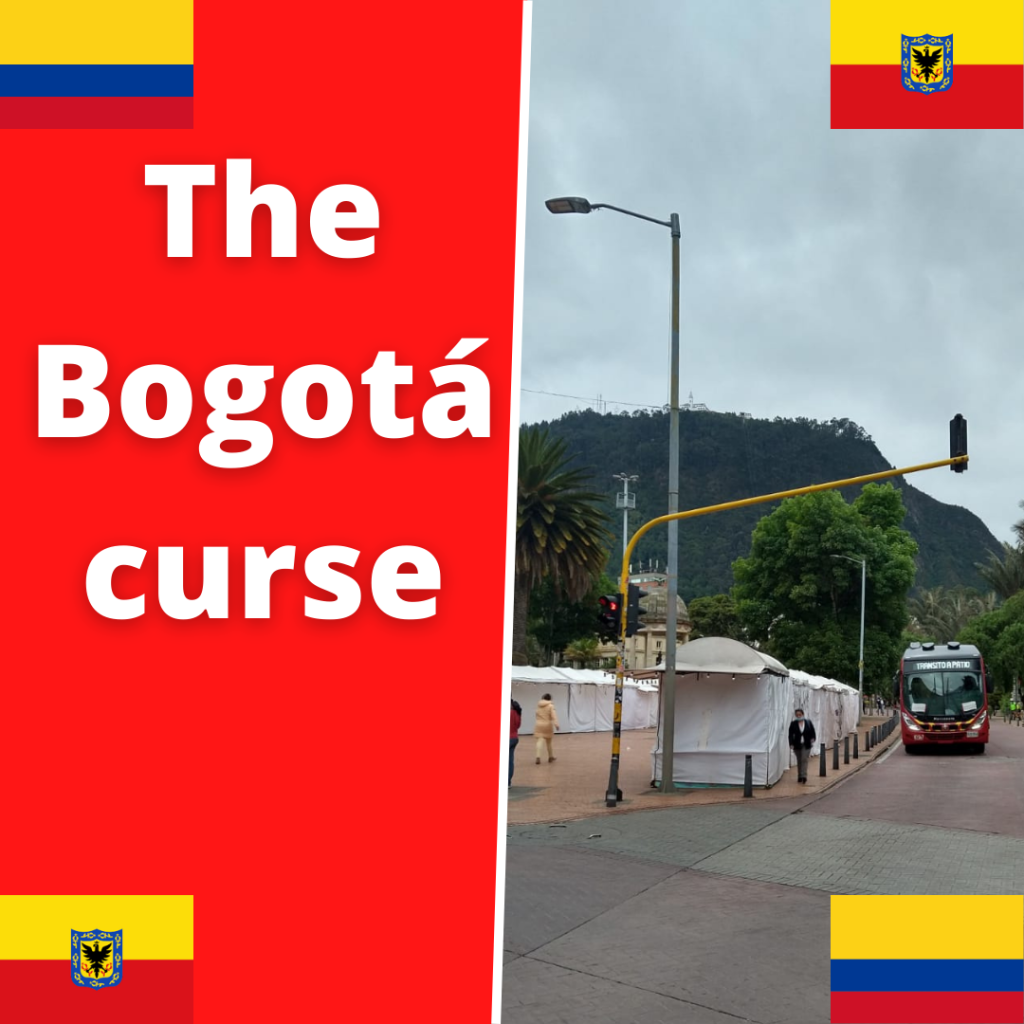 The Bogotá curse: The city's historic centre is a little more pleasing on the eye today compared to 2009. Wrong Way's still not a big fan, though.