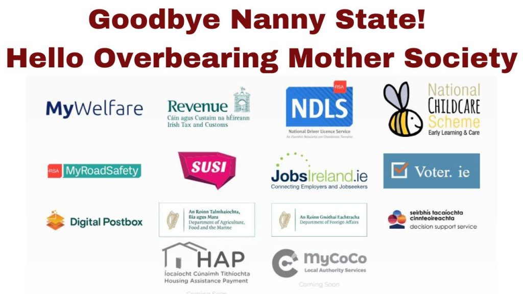 Goodbye Nanny State! Hello Overbearing Mother Society